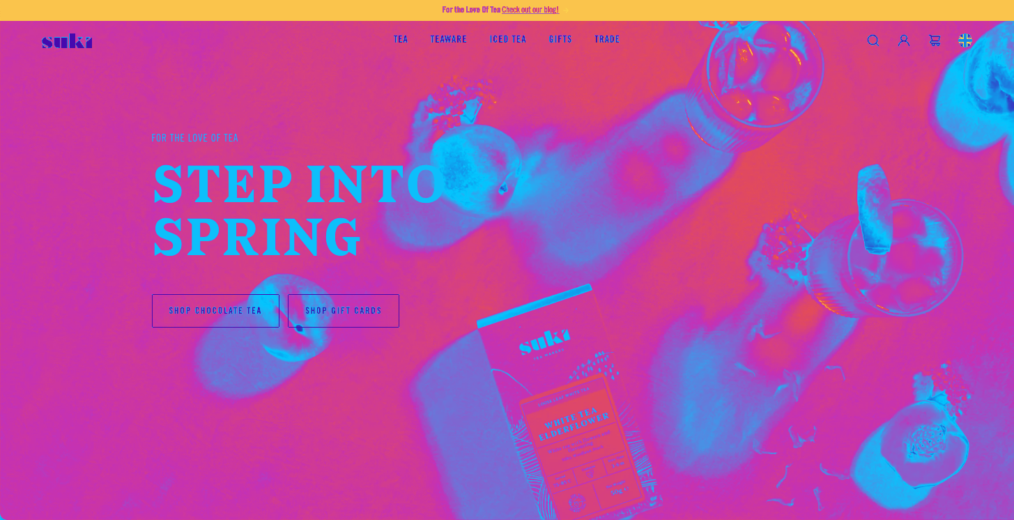 Website Enhancements for an F&B Brand